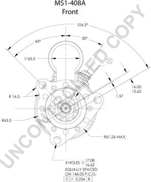 Prestolite Electric MS1-408A - Стартер autocars.com.ua