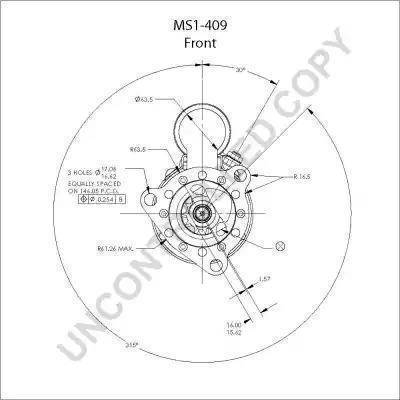 Prestolite Electric MS3-431AZ - Стартер avtokuzovplus.com.ua