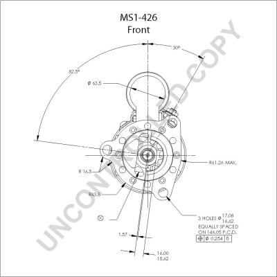 Prestolite Electric MS1-426 - Стартер autocars.com.ua