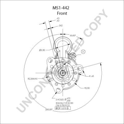 Prestolite Electric MS1-442A - Стартер autocars.com.ua