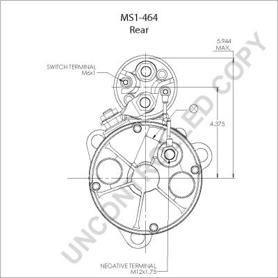 Prestolite Electric MS1-464 - Стартер autocars.com.ua