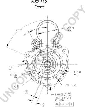 Prestolite Electric MS2-512 - Стартер autocars.com.ua