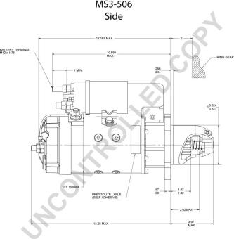 Prestolite Electric MS3-506 - Стартер autocars.com.ua