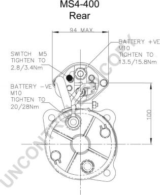 Prestolite Electric MS4-400 - Стартер autocars.com.ua