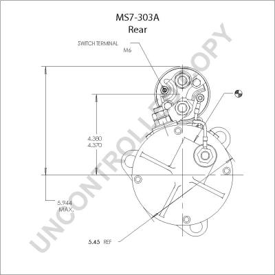 Prestolite Electric MS7-303A - Стартер autodnr.net