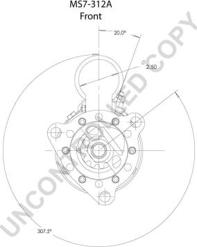 Prestolite Electric MS7-312A - Стартер autocars.com.ua