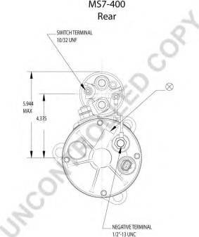 Prestolite Electric MS7-400A - Стартер autocars.com.ua