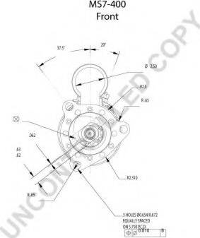 Prestolite Electric MS7-400A - Стартер autocars.com.ua