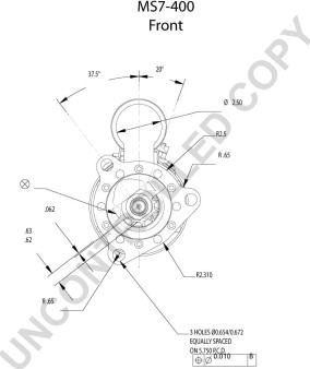 Prestolite Electric MS7-400 - Стартер avtokuzovplus.com.ua