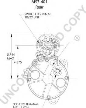 Prestolite Electric MS7-401A - Стартер autodnr.net