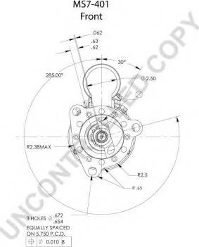 Prestolite Electric MS7-401A - Стартер autodnr.net