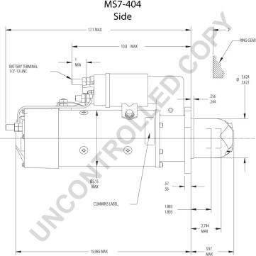 Prestolite Electric MS7-404 - Стартер autocars.com.ua