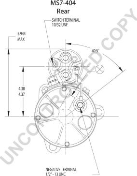 Prestolite Electric MS7-404 - Стартер autocars.com.ua