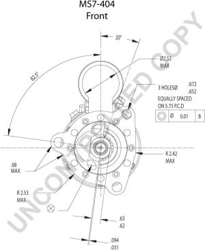 Prestolite Electric MS7-404 - Стартер autocars.com.ua