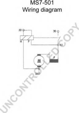 Prestolite Electric MS7-501A - Стартер autocars.com.ua