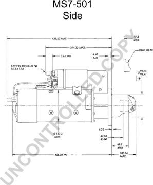 Prestolite Electric MS7-501 - Стартер autocars.com.ua