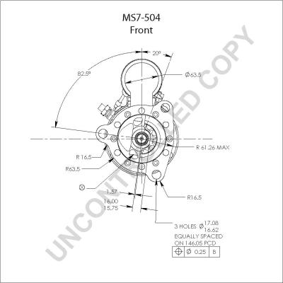 Prestolite Electric MS7-504 - Стартер autodnr.net