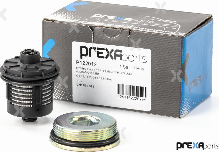 PREXAparts P122012 - Гідрофільтри, зчеплення Haldex autocars.com.ua