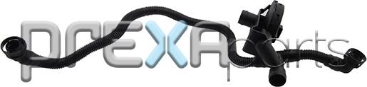 PREXAparts P126116 - Шланг, вентиляція картера autocars.com.ua