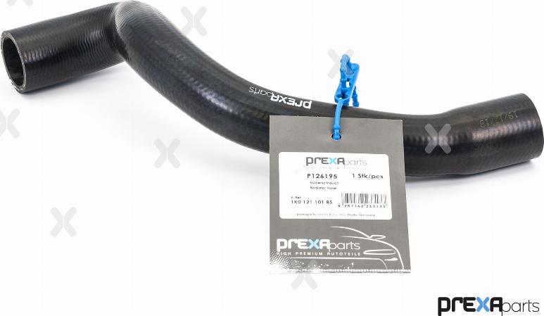 PREXAparts P126195 - Шланг радиатора avtokuzovplus.com.ua