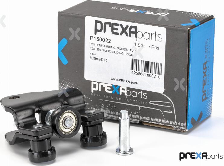 PREXAparts P150022 - Направляющая ролика, сдвижная дверь avtokuzovplus.com.ua