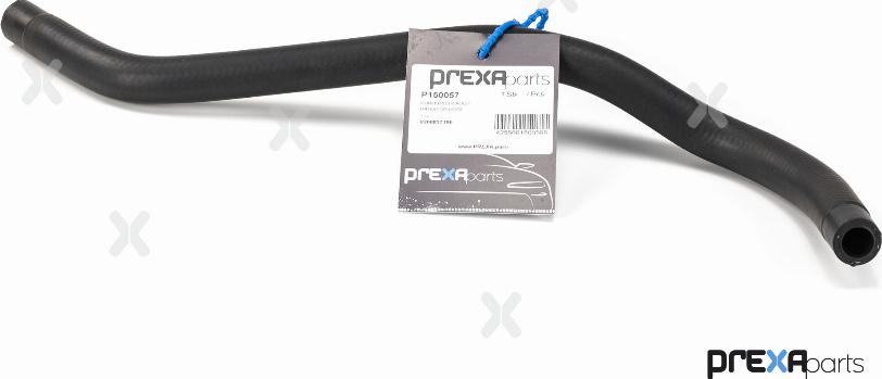 PREXAparts P150057 - Шланг радіатора autocars.com.ua