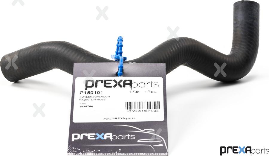 PREXAparts P150101 - Шланг радіатора autocars.com.ua