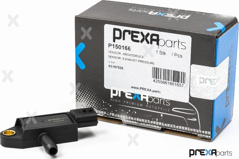 PREXAparts P150166 - Датчик, давление выхлопных газов avtokuzovplus.com.ua