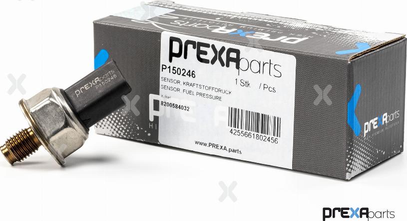 PREXAparts P150246 - Датчик, тиск подачі палива autocars.com.ua