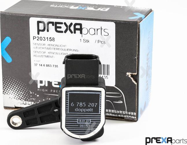 PREXAparts P203158 - Датчик, ксеноновый свет (регулировка угла наклона фар) avtokuzovplus.com.ua