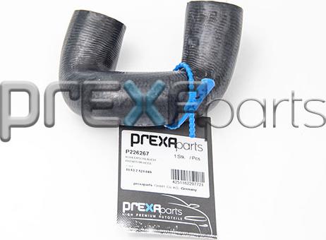 PREXAparts P226267 - Шланг радіатора autocars.com.ua