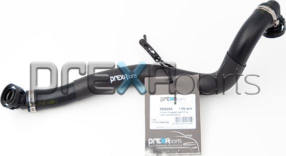 PREXAparts P226353 - Шланг, вентиляція картера autocars.com.ua