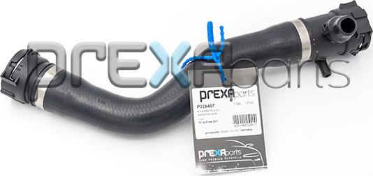 PREXAparts P226407 - Шланг радіатора autocars.com.ua