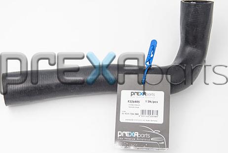 PREXAparts P226445 - Шланг радіатора autocars.com.ua