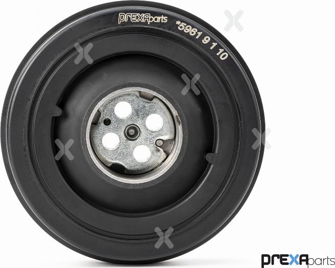 PREXAparts P425005 - Ремінний шків, колінчастий вал autocars.com.ua