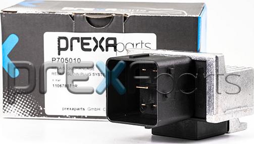 PREXAparts P705010 - Реле, система розжарювання autocars.com.ua