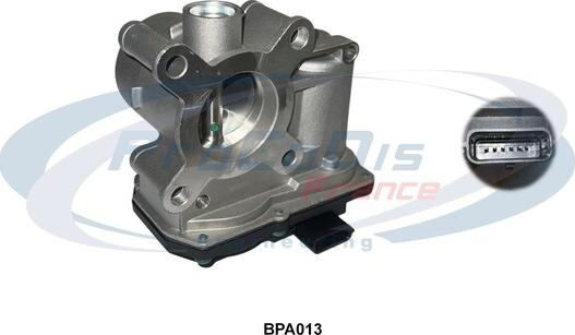 Procodis France BPA013 - Патрубок дросельної заслінки autocars.com.ua