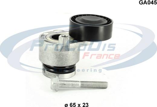 Procodis France GA045 - Натягувач ременя, клинові зуб. autocars.com.ua