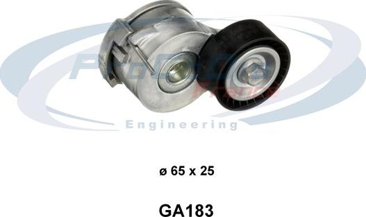 Procodis France GA183 - Натягувач ременя, клинові зуб. autocars.com.ua