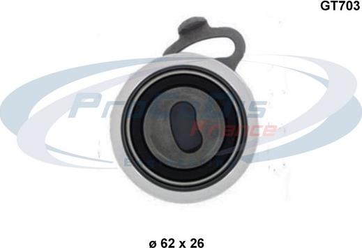 Procodis France GT703 - Натяжна ролик, ремінь ГРМ autocars.com.ua