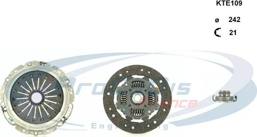 Procodis France KTE109 - Комплект зчеплення autocars.com.ua