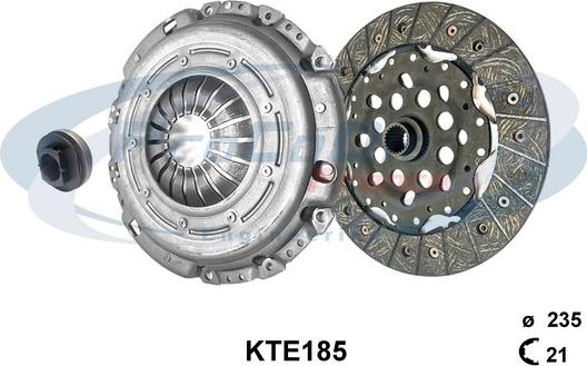 Procodis France KTE185 - Комплект зчеплення autocars.com.ua