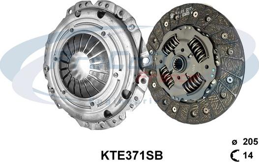 Procodis France KTE371SB - Комплект зчеплення autocars.com.ua