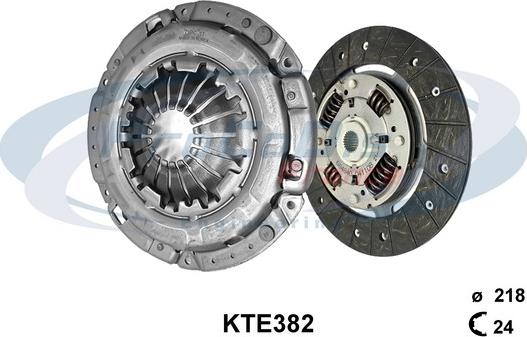 Procodis France KTE382 - Комплект сцепления autodnr.net