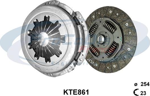 Procodis France KTE861 - Комплект сцепления autodnr.net