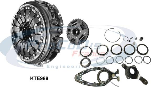 Procodis France KTE988 - Комплект зчеплення autocars.com.ua