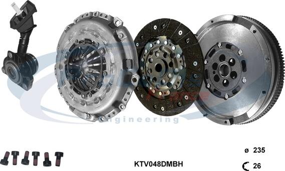 Procodis France KTV048DMBH - Комплект зчеплення autocars.com.ua