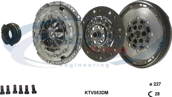 Procodis France KTV053DM - Комплект зчеплення autocars.com.ua