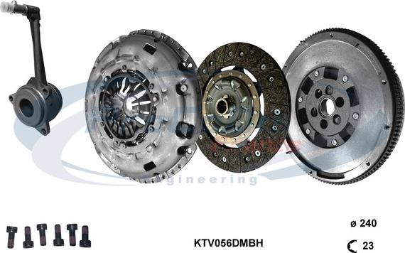 Procodis France KTV056DMBH - Комплект зчеплення autocars.com.ua