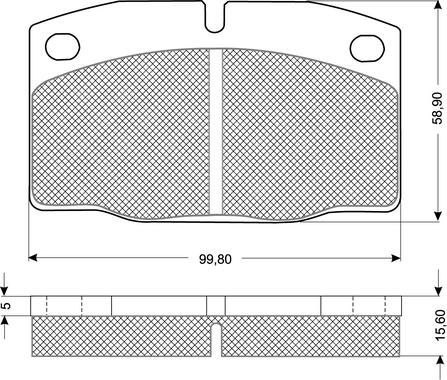 Procodis France PF1013 - Гальмівні колодки, дискові гальма autocars.com.ua